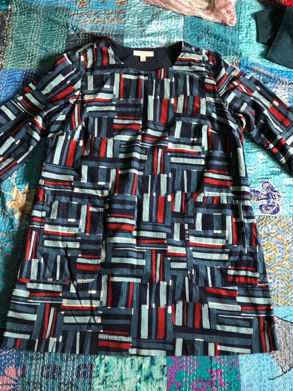 Seasalt Cornwall Port Gaverne Tunic UK18 100% cotton cord